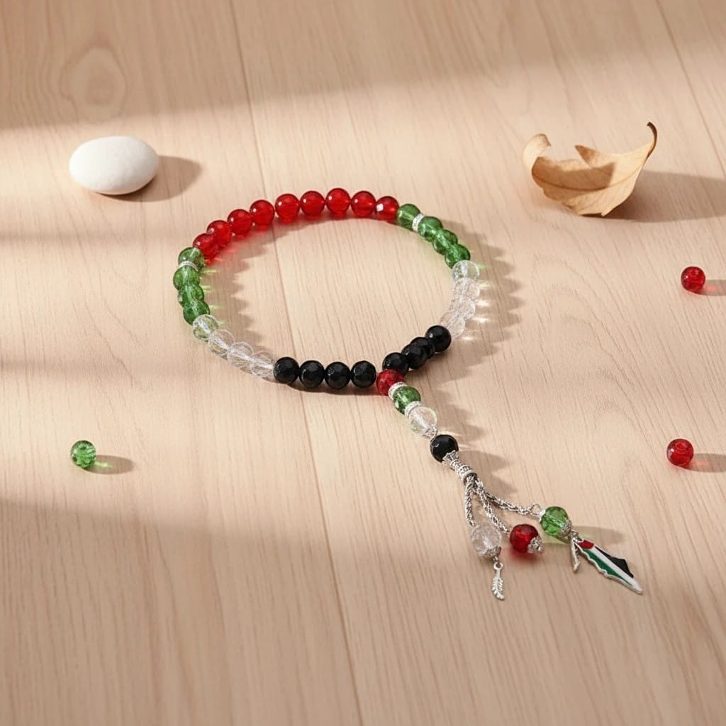 Chapelet Bracelet Musulman Palestine | SalatNoor
