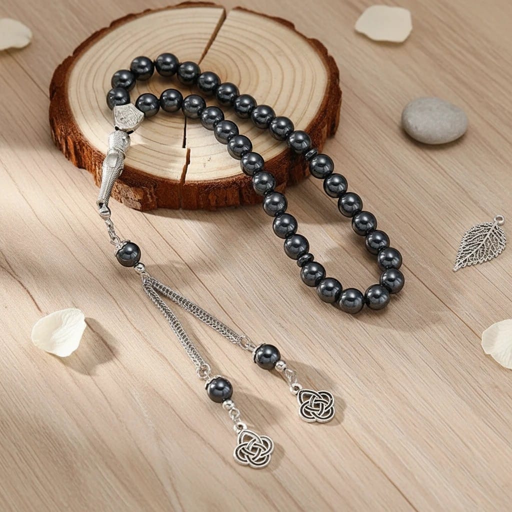 Chapelet Musulman Pierre Hématite | SalatNoor