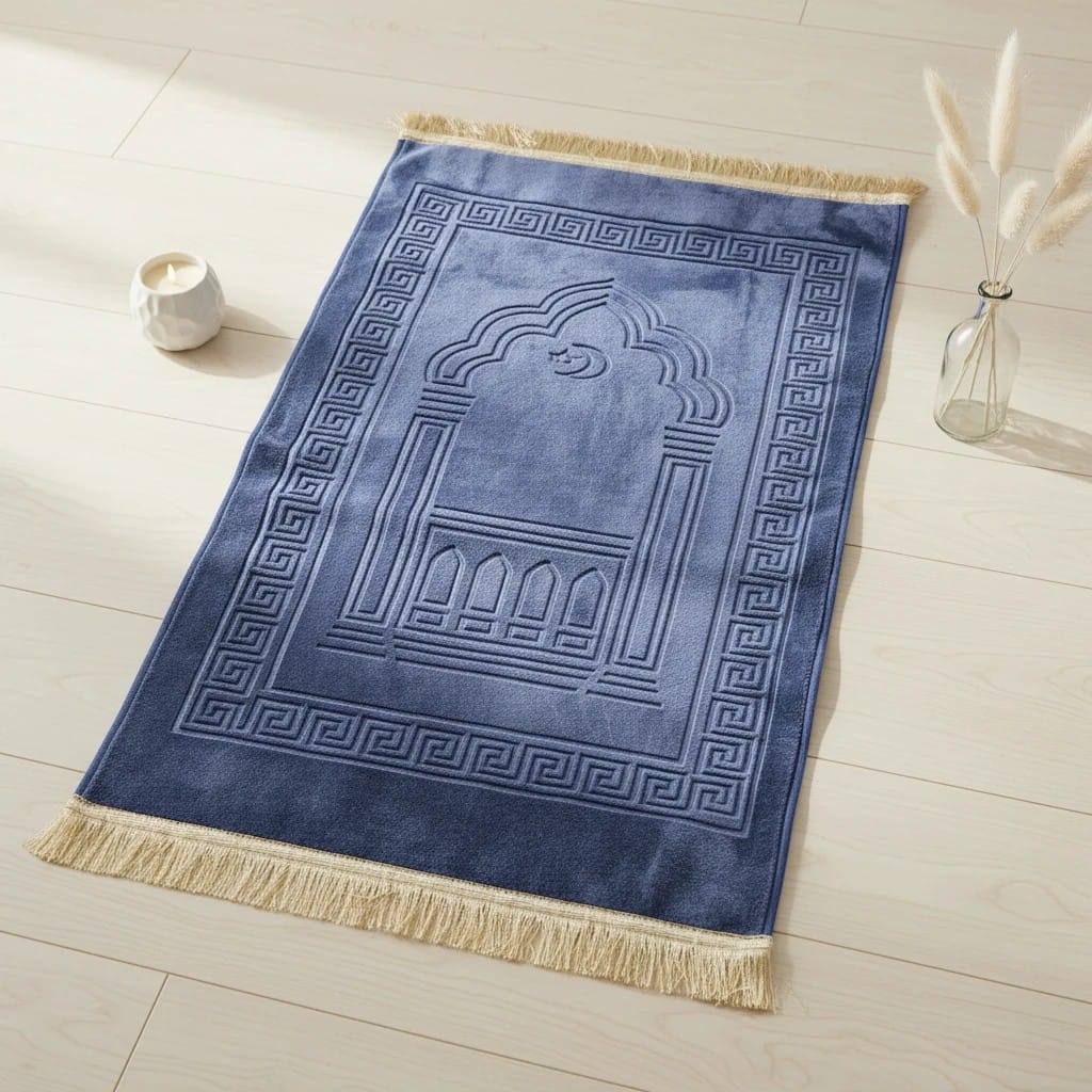 Tapis de Prière Épais Vintage Confort Genoux | SalatNoor