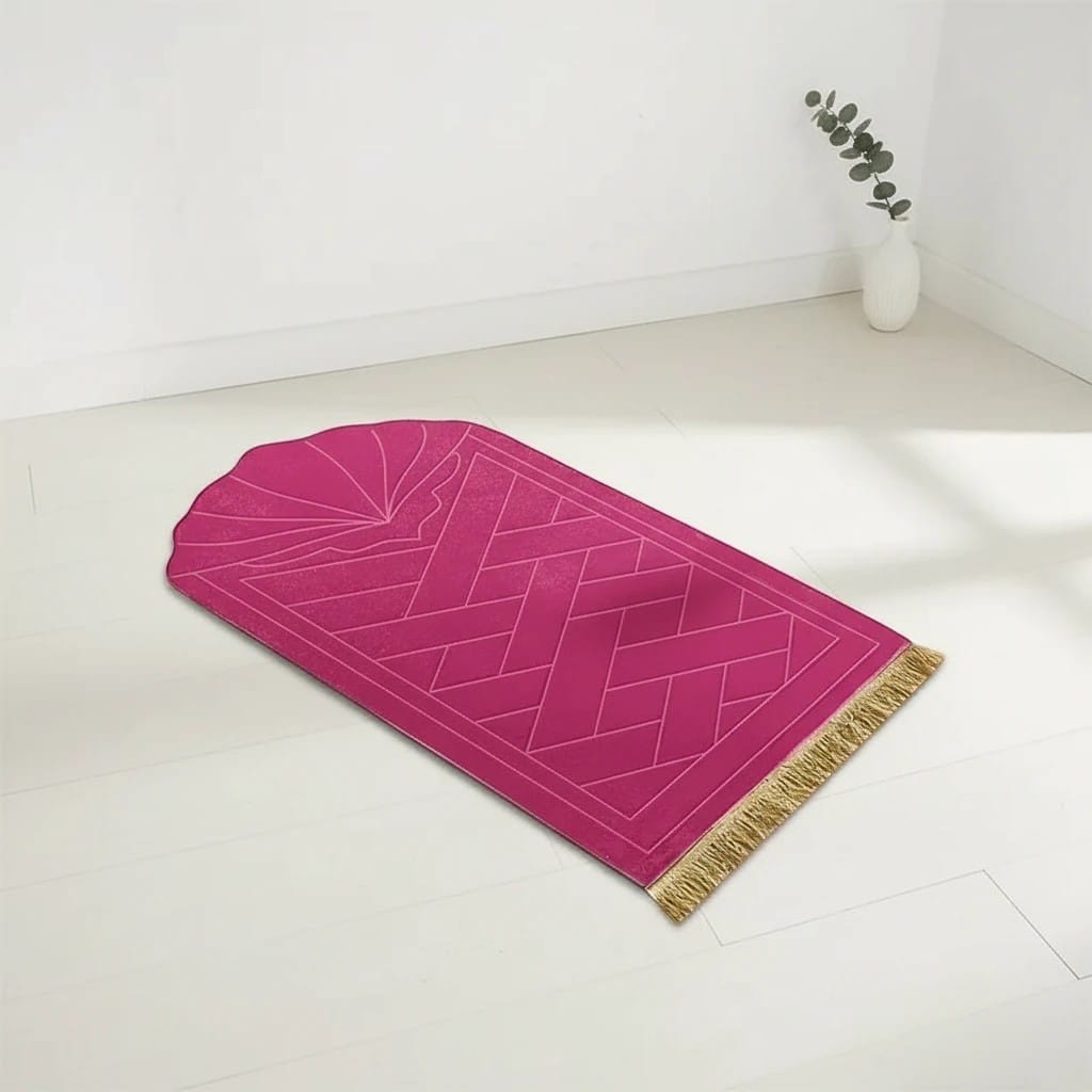 Tapis de Prière Pliable avec Mousse Épaisse | SalatNoor