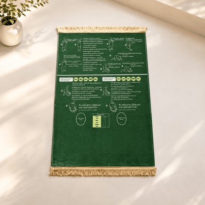 Tapis de Prière Enfant Éducatif Bilingue | SalatNoor