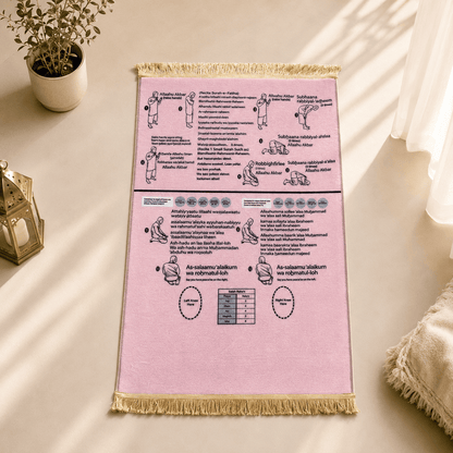 Tapis de Prière Enfant Éducatif Bilingue | SalatNoor