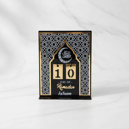 Calendrier Ramadan Ornement Table | SalatNoor