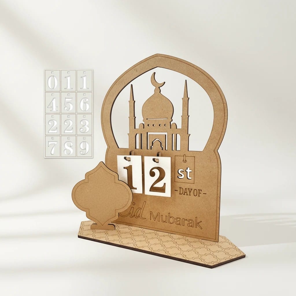Calendrier Ramadan Ornement Table | SalatNoor