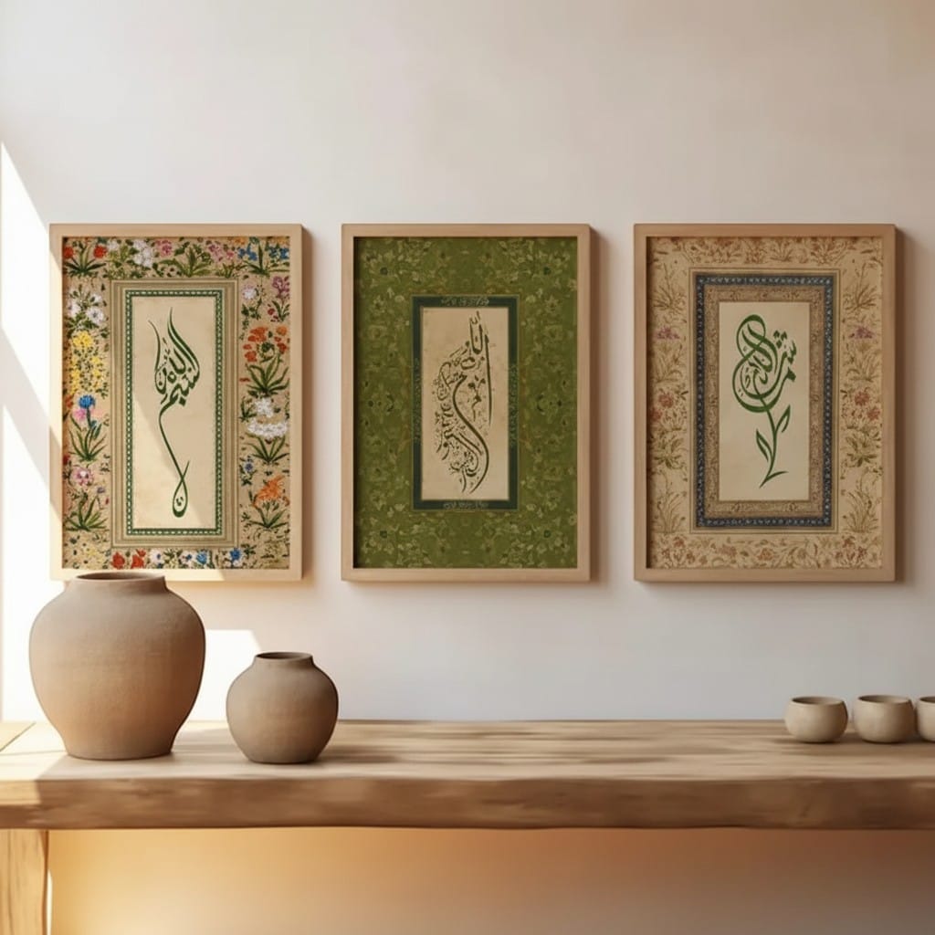 Calligraphie Islamique Bohème | SalatNoor