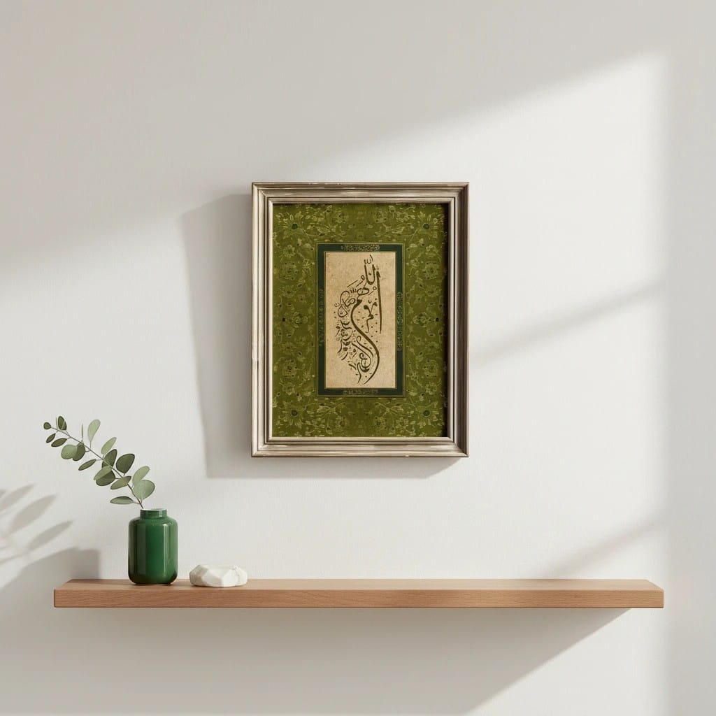 Calligraphie Islamique Bohème | SalatNoor