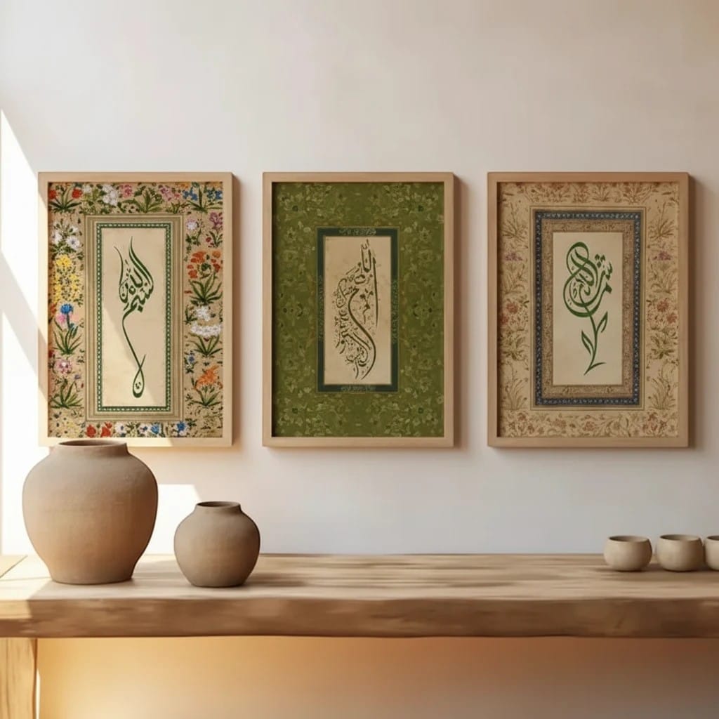 Calligraphie Islamique Bohème | SalatNoor