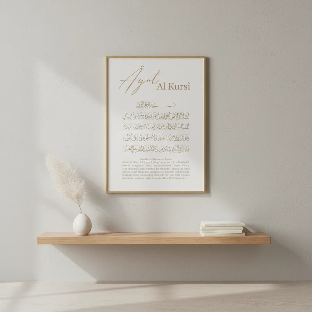 Calligraphie Islamique - Sourate | SalatNoor
