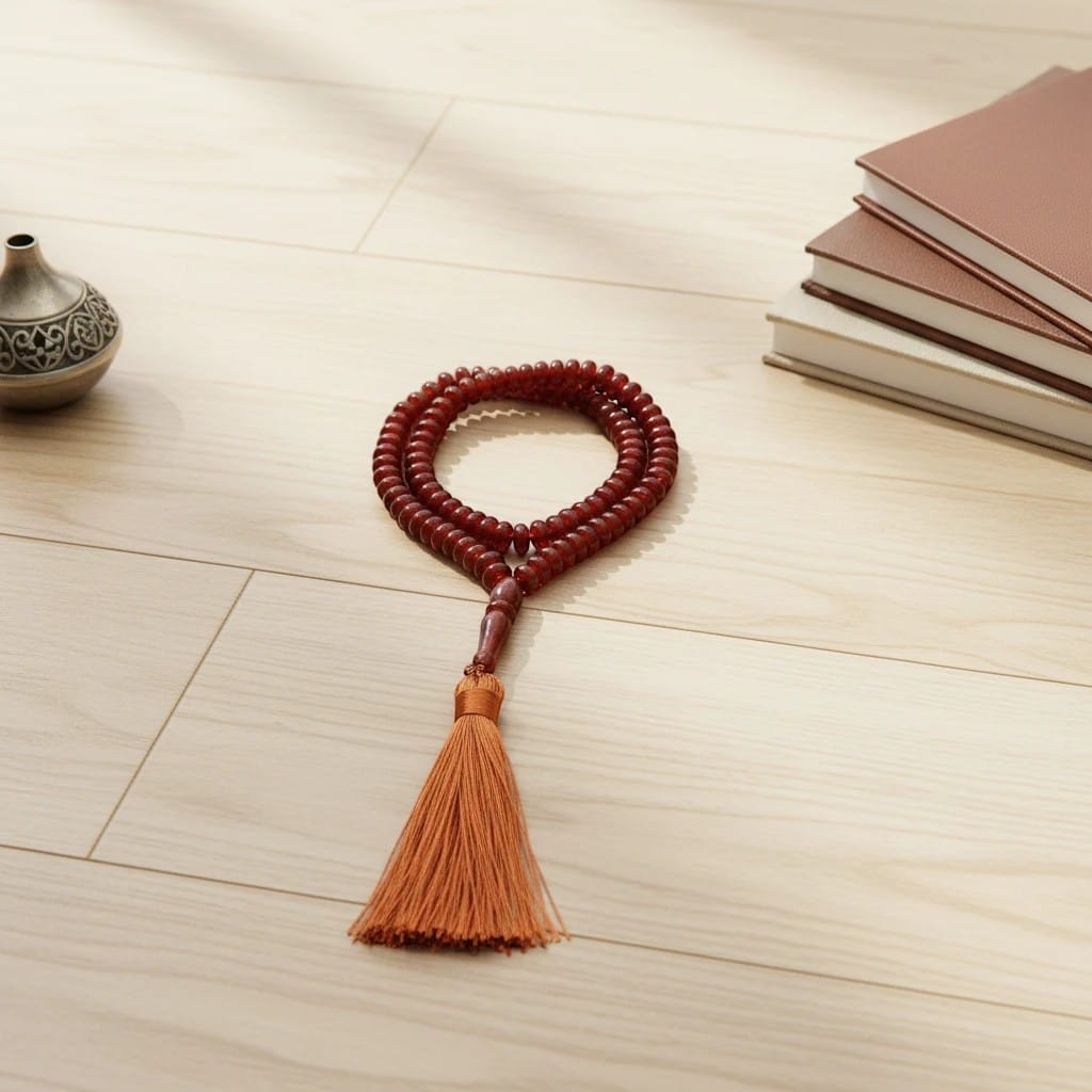 Chapelet Bracelet Musulman Pompon Coloré 99 Grains | SalatNoor