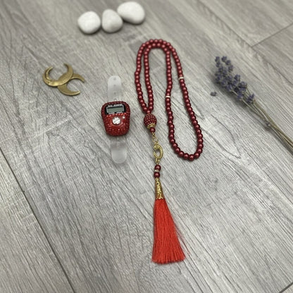 Chapelet Musulman Pierre Compteur 99 Grains | SalatNoor
