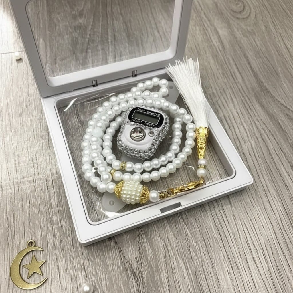 Chapelet Musulman Pierre Compteur 99 Grains | SalatNoor