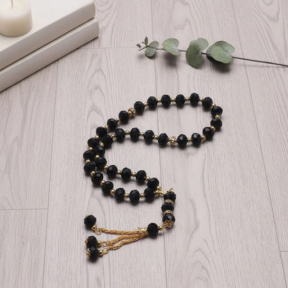 Chapelet Musulman Pierre Cristal 33 Grains | SalatNoor