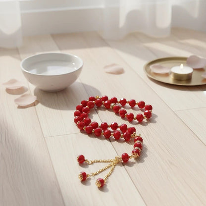 Chapelet Musulman Pierre Cristal 33 Grains | SalatNoor