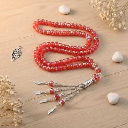 Chapelet Musulman Pierre Cristal 99 Grains | SalatNoor