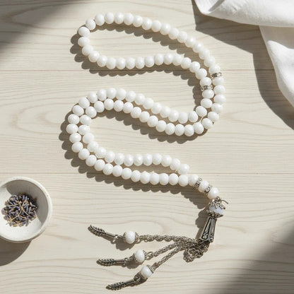 Chapelet Musulman Pierre Cristal 99 Grains | SalatNoor