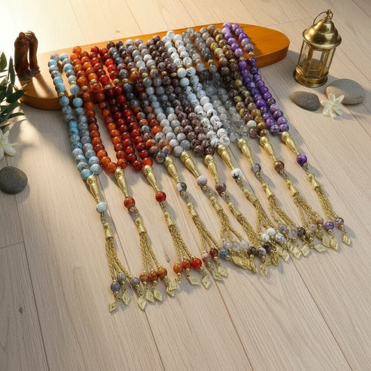 Chapelet Musulman Pierre Cristal | SalatNoor