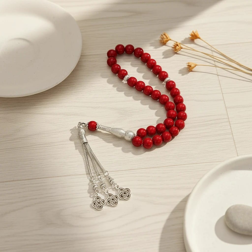 Chapelet Musulman Pierre Cristal | SalatNoor