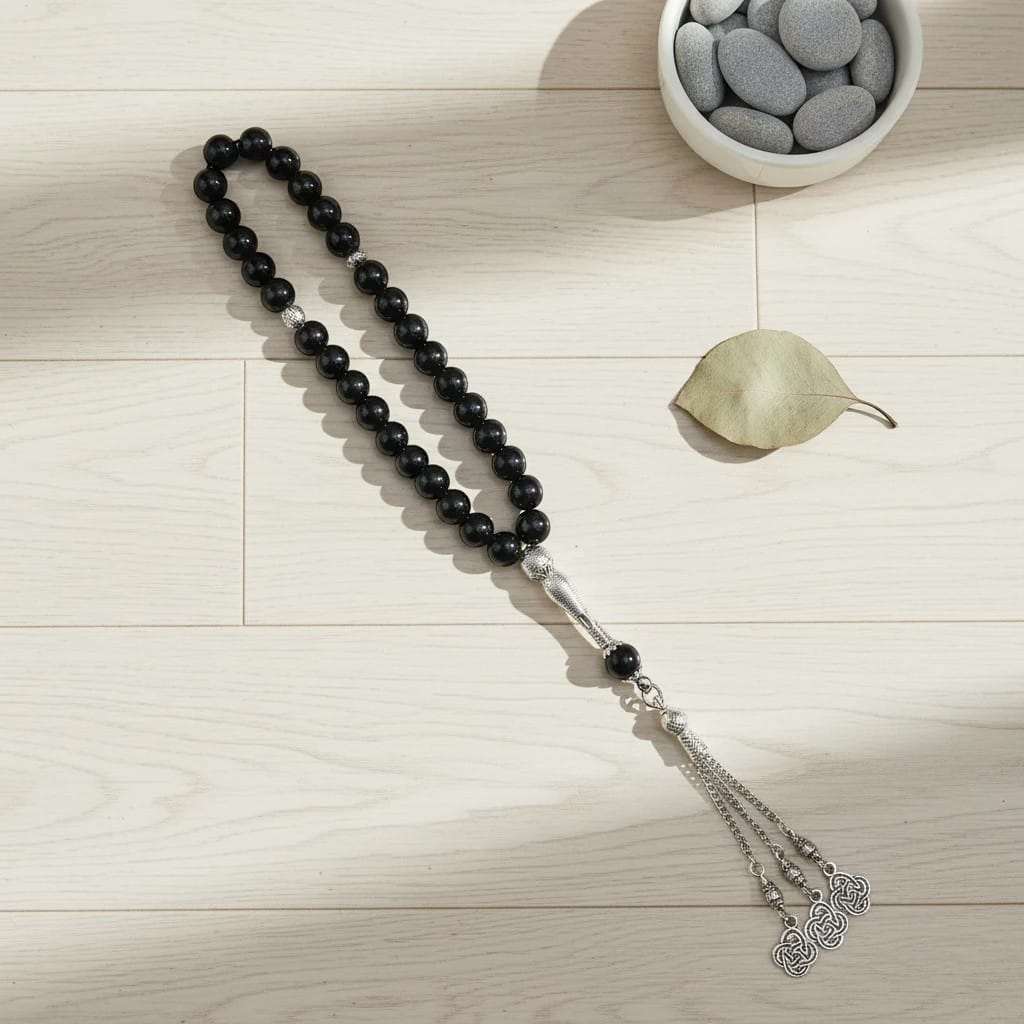 Chapelet Musulman Pierre Cristal | SalatNoor