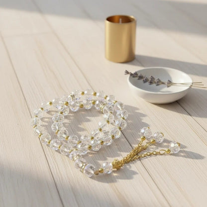Chapelet Musulman Pierre Cristal | SalatNoor