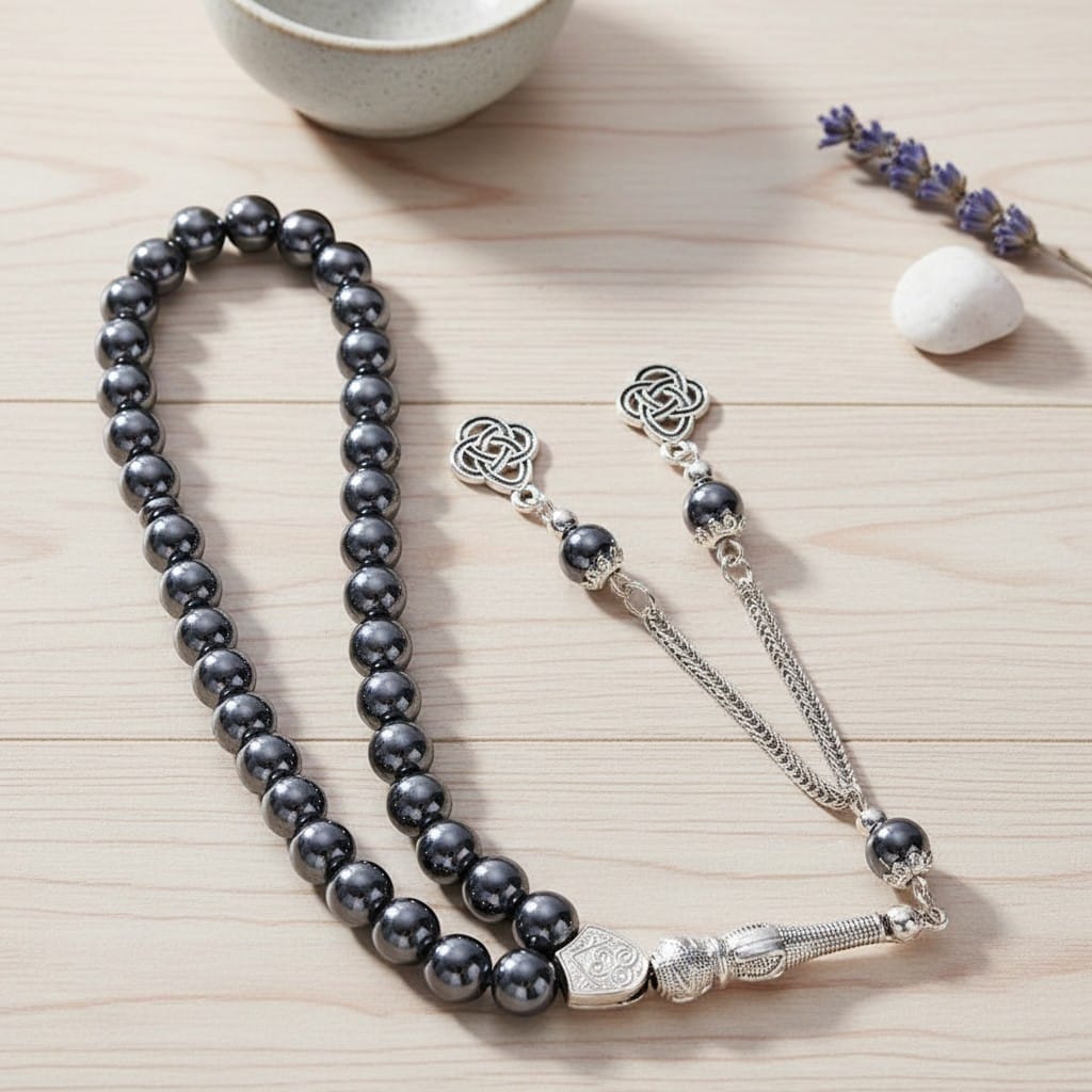 Chapelet Musulman Pierre Hématite | SalatNoor