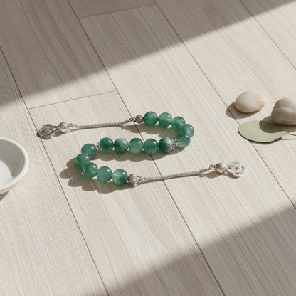 Chapelet Musulman Pierre Jade Naturelle | SalatNoor