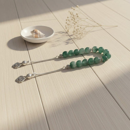 Chapelet Musulman Pierre Jade Naturelle | SalatNoor