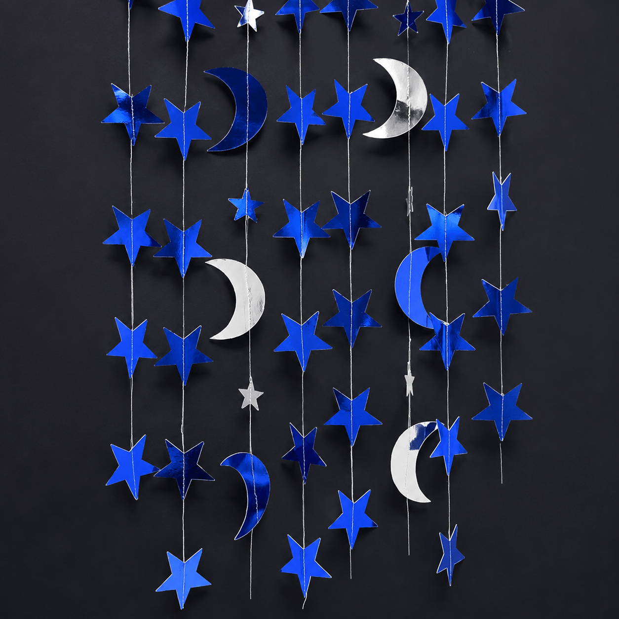 Guirlande Ramadan Papier Lune Étoile | SalatNoor
