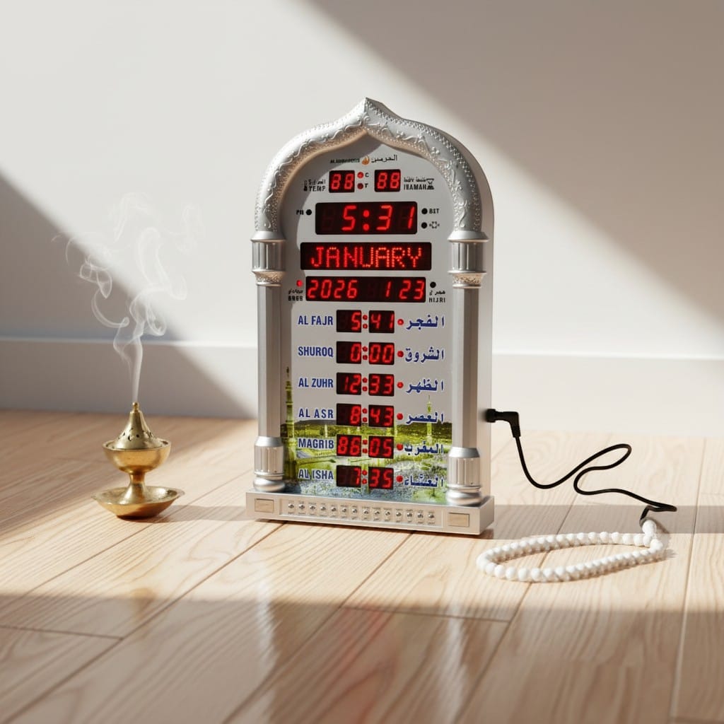 Horloge Islamique - Mosquée | SalatNoor