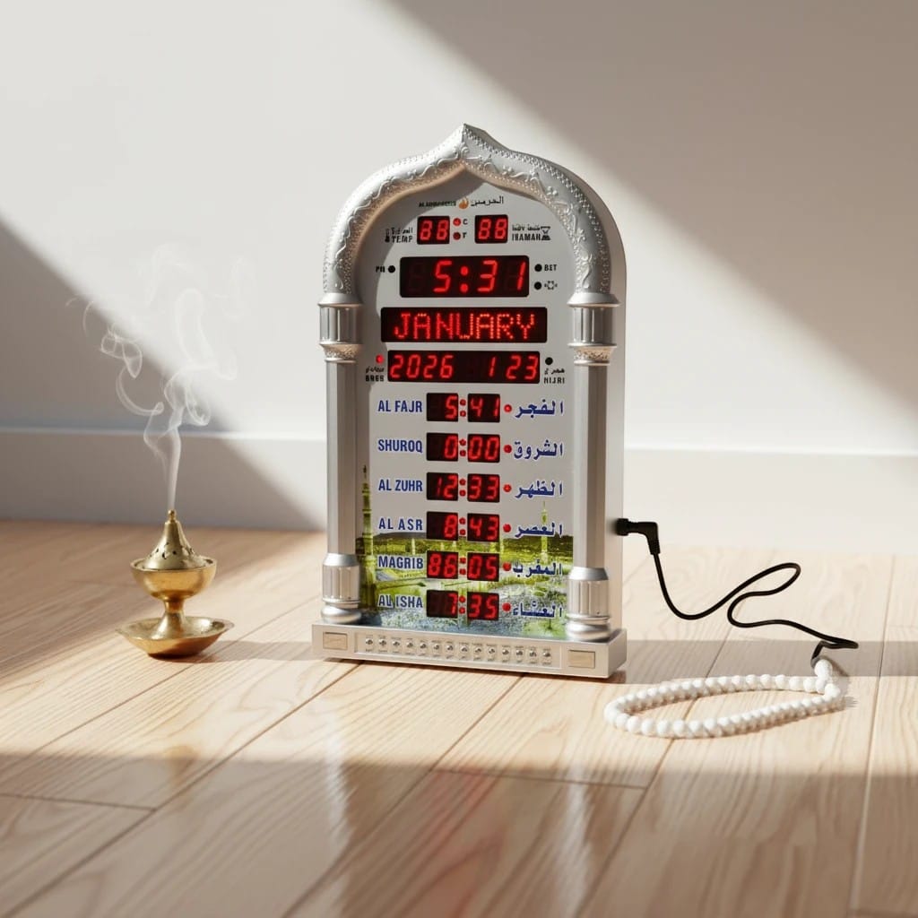 Horloge Islamique - Mosquée | SalatNoor