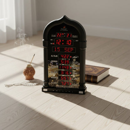 Horloge Islamique Murale LED | SalatNoor