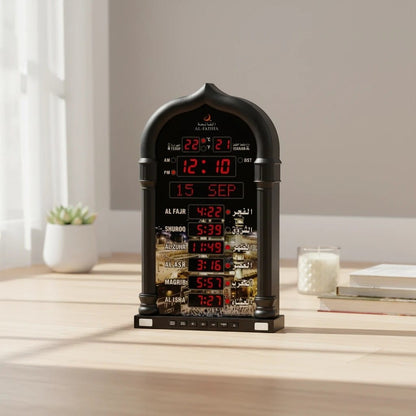 Horloge Islamique Murale LED | SalatNoor