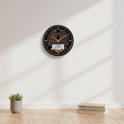 Horloge Islamique Ronde 13 Pouces | SalatNoor