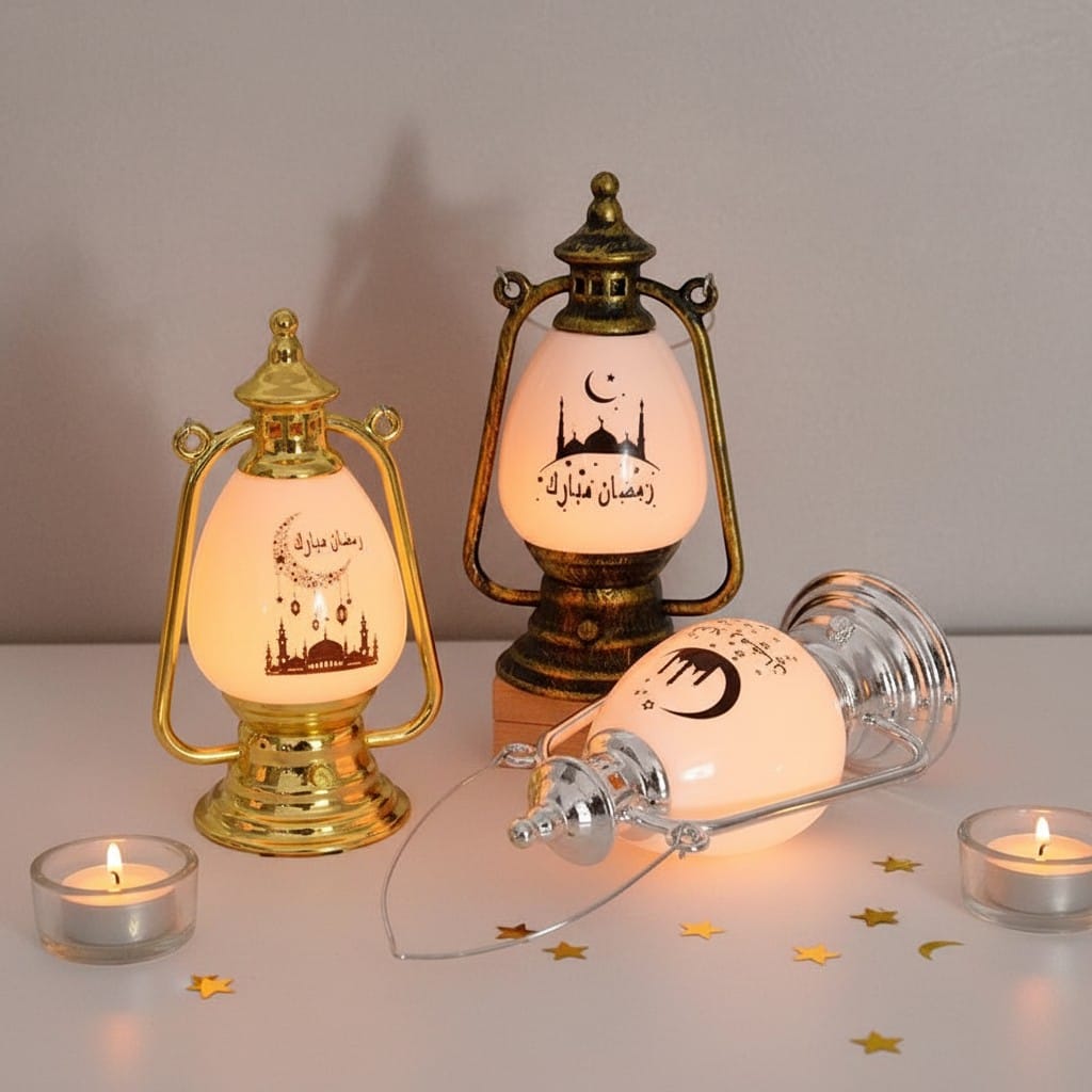 Lanterne Ramadan Coupe-Vent Rétro | SalatNoor