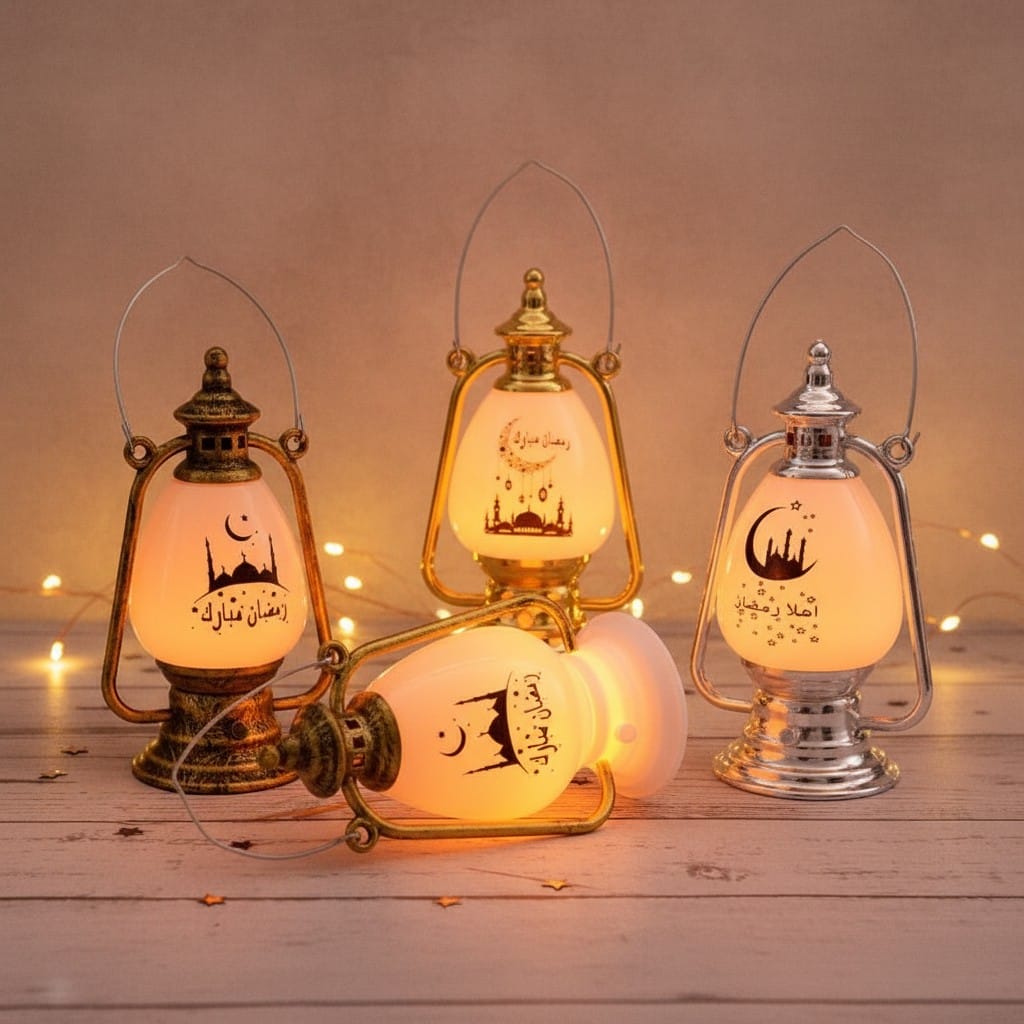 Lanterne Ramadan Coupe-Vent Rétro | SalatNoor