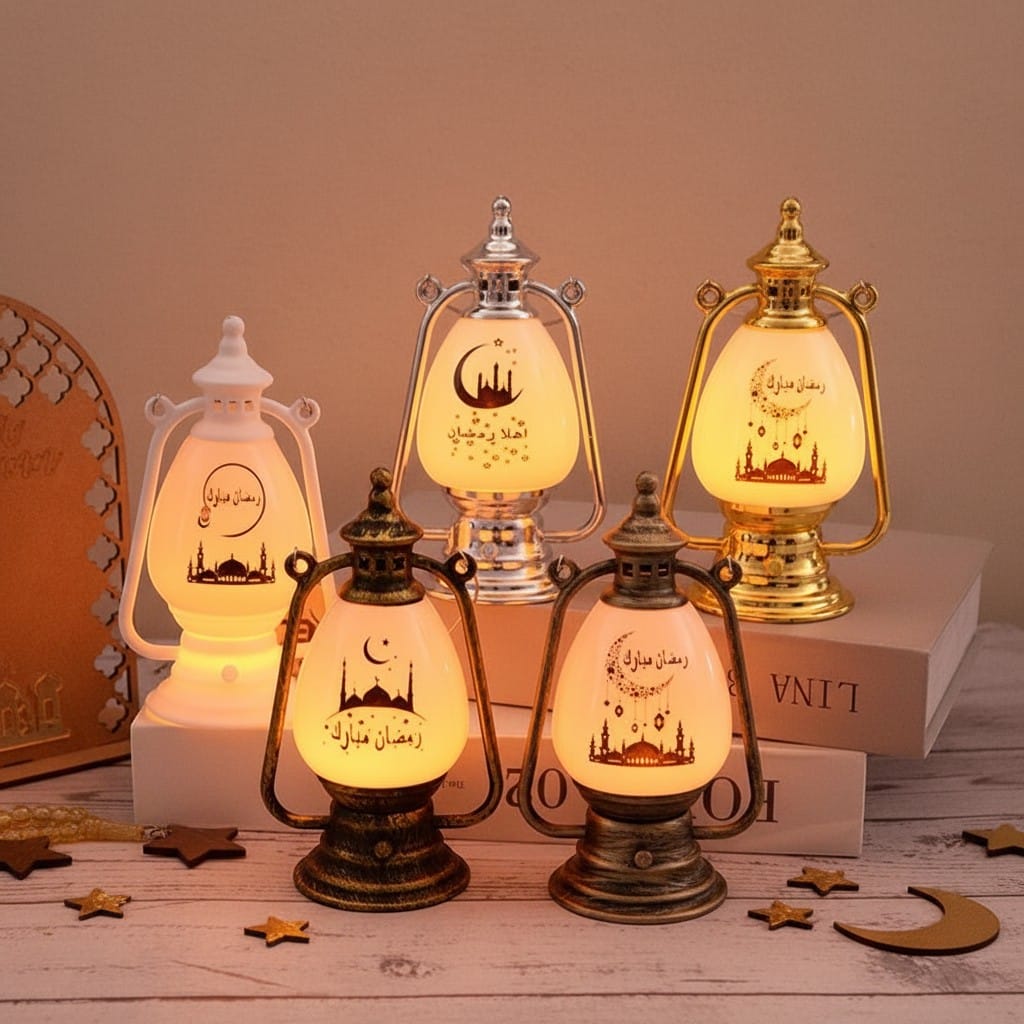 Lanterne Ramadan Coupe-Vent Rétro | SalatNoor