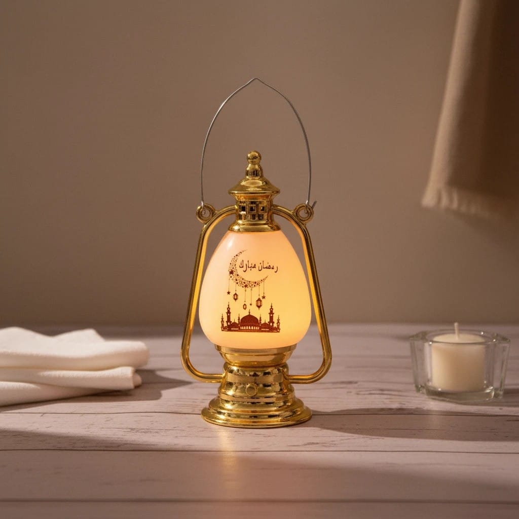 Lanterne Ramadan Coupe-Vent Rétro | SalatNoor