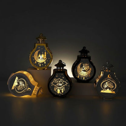 Lanterne Ramadan Décoratif LED | SalatNoor