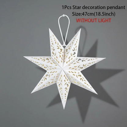 Lanterne Ramadan Étoile Suspendue | SalatNoor