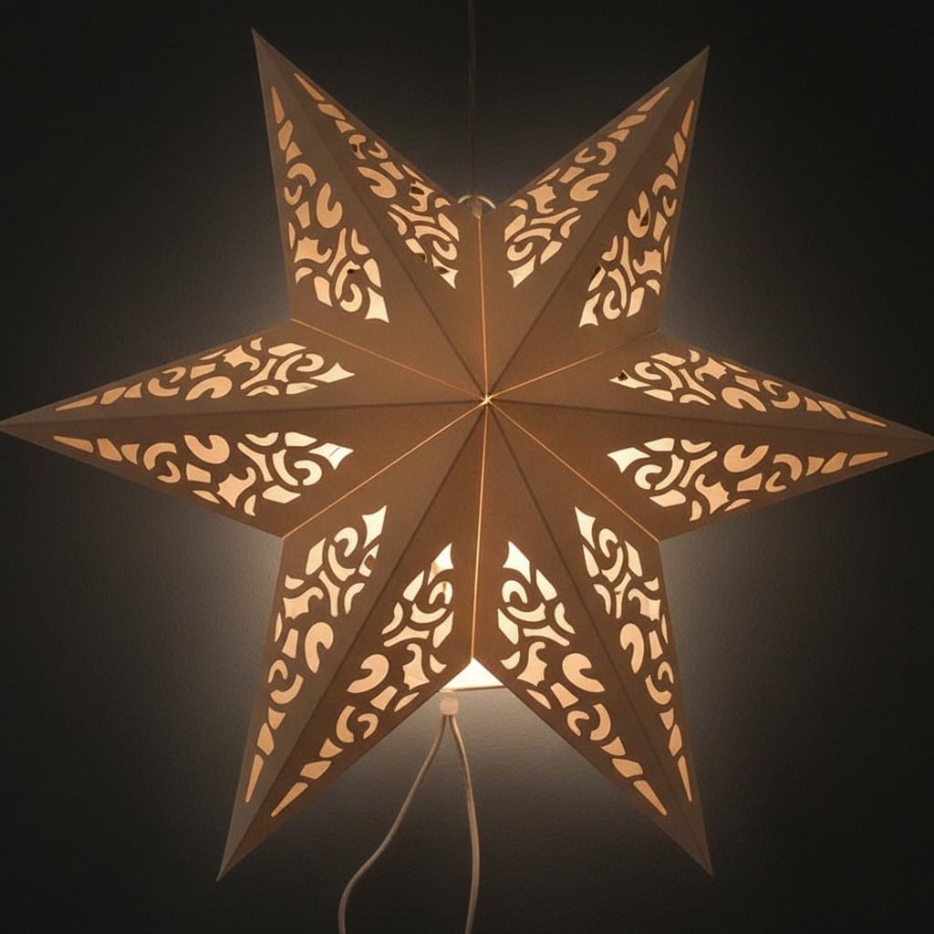 Lanterne Ramadan Étoile Suspendue | SalatNoor