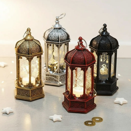 Lanterne Ramadan Marocaine LED Table | SalatNoor