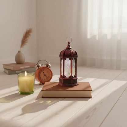 Lanterne Ramadan Marocaine LED Table | SalatNoor