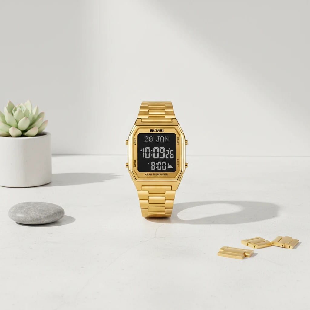 Montre Prière Islamique Chronographe LED | SalatNoor
