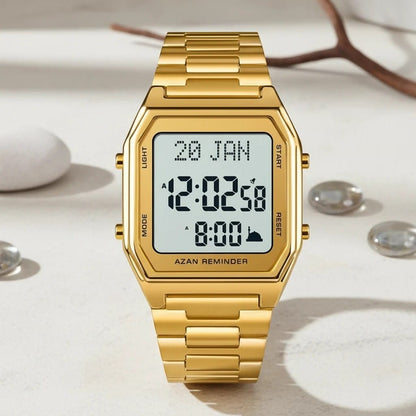 Montre Prière Islamique Chronographe LED | SalatNoor