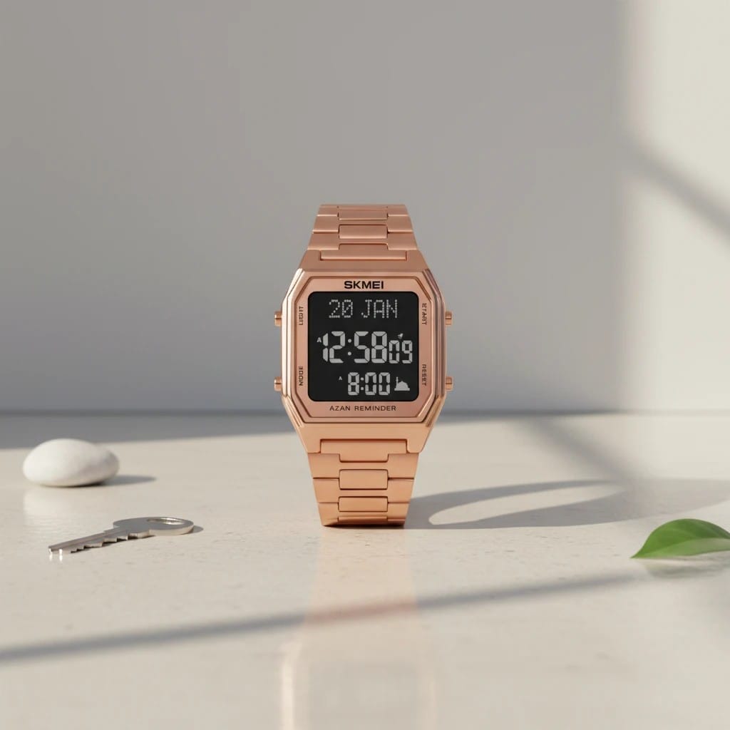 Montre Prière Islamique Chronographe LED | SalatNoor