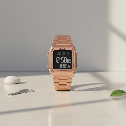 Montre Prière Islamique Chronographe LED | SalatNoor
