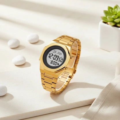 Montre Prière Islamique LED Business | SalatNoor