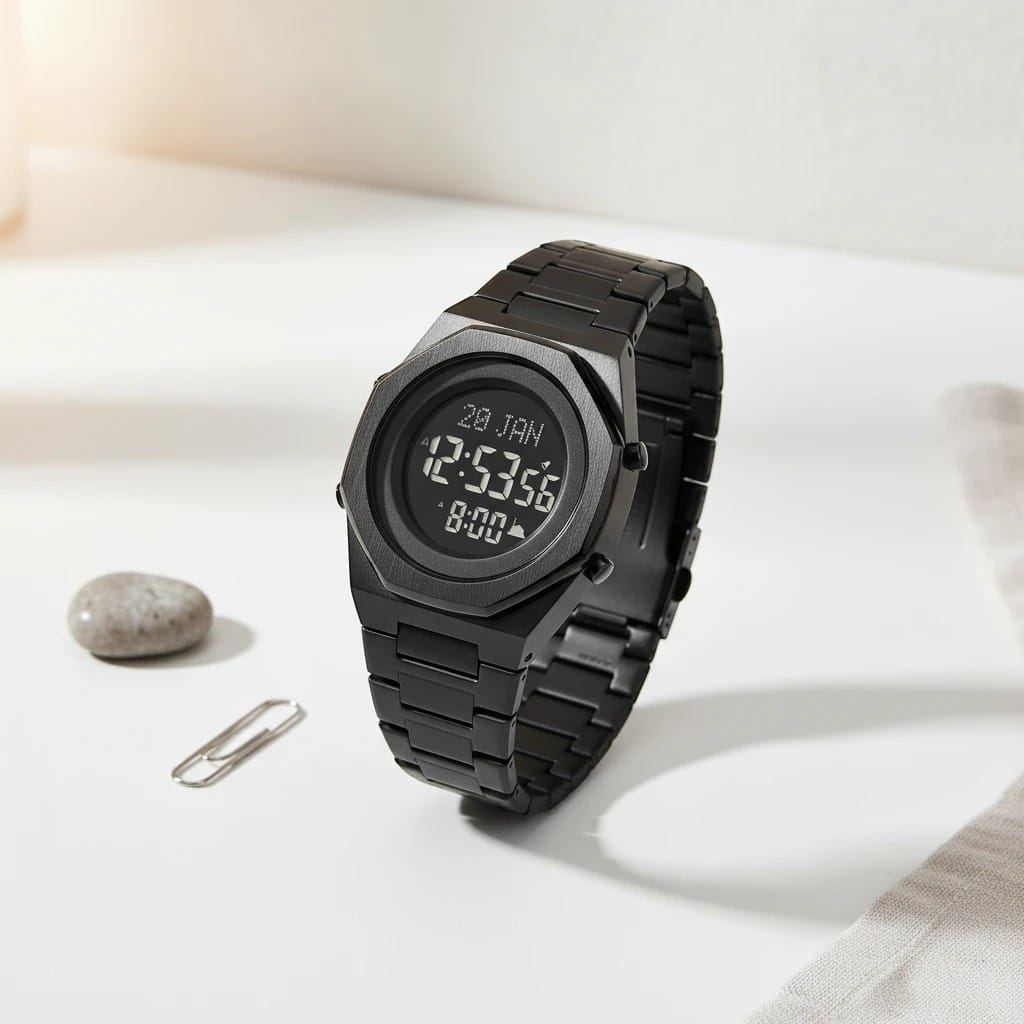 Montre Prière Islamique LED Business | SalatNoor