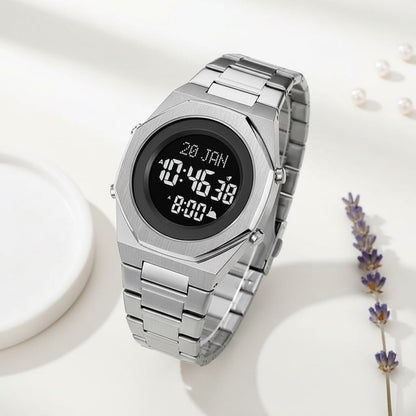 Montre Prière Islamique LED Business | SalatNoor