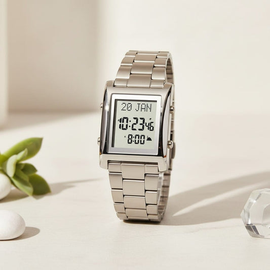 Montre Prière Islamique Luxe - Qibla | SalatNoor