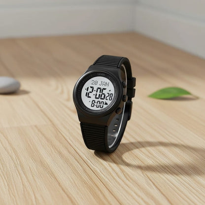 Montre Prière Islamique Qibla Rétroéclairée | SalatNoor